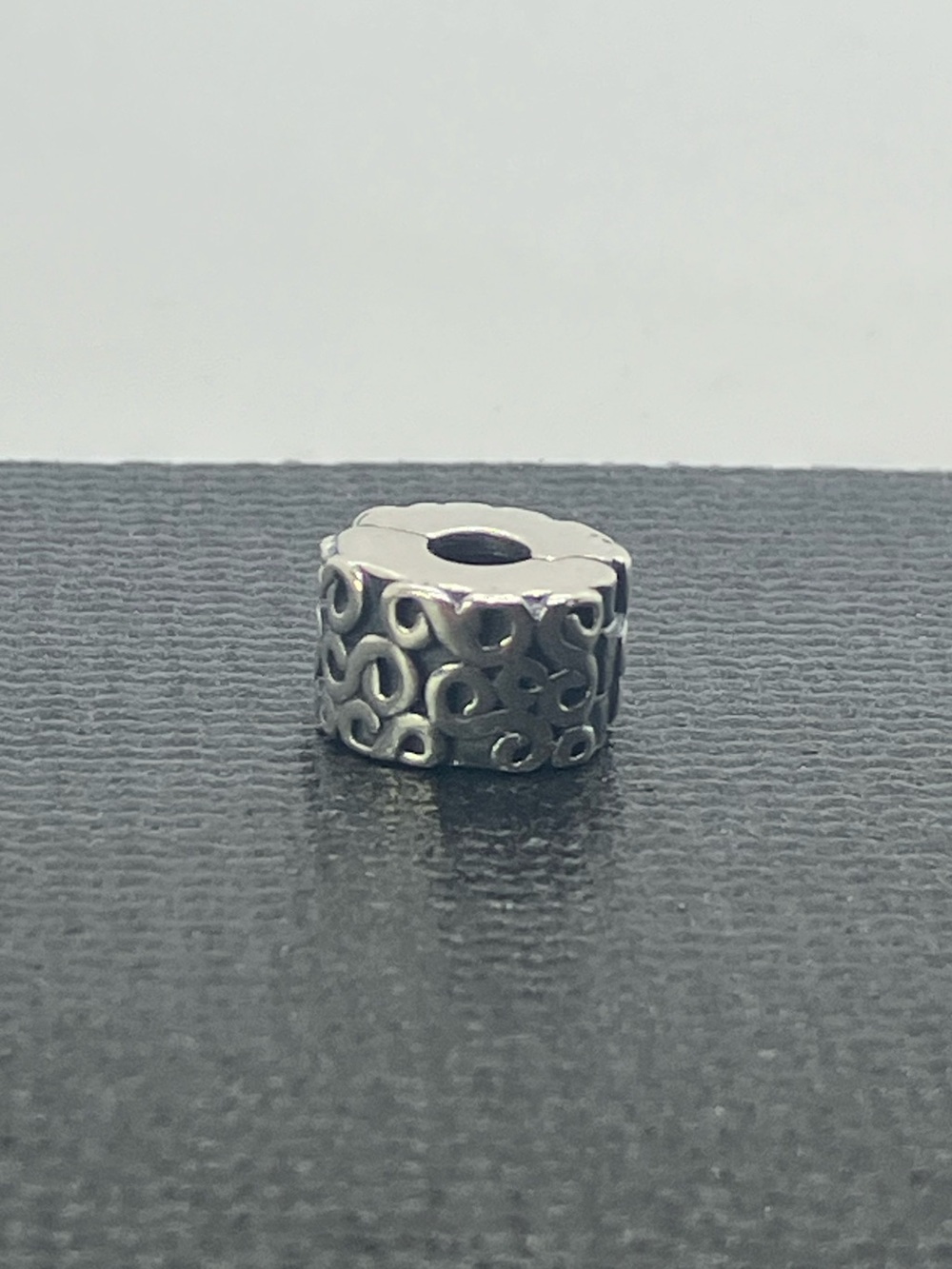 Pandora 925 ALE Swirl Clip Charm Scrollwork Design | # 790338